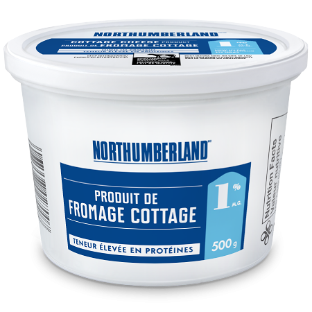 Fromage cottage 1 % Northumberland 500 grammes