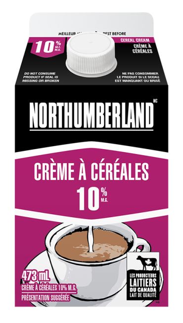 Crème à céréales 10 % north
