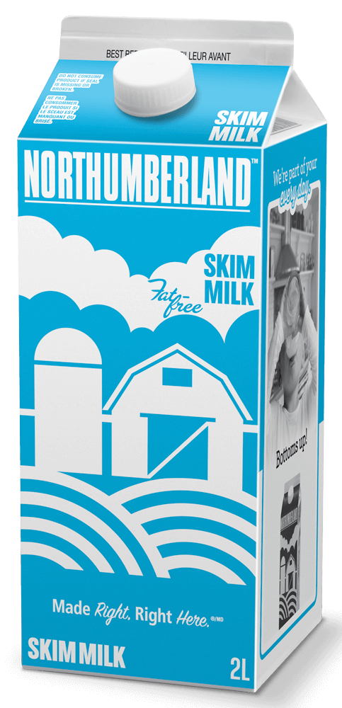 1 2 cup skim milk nutrition