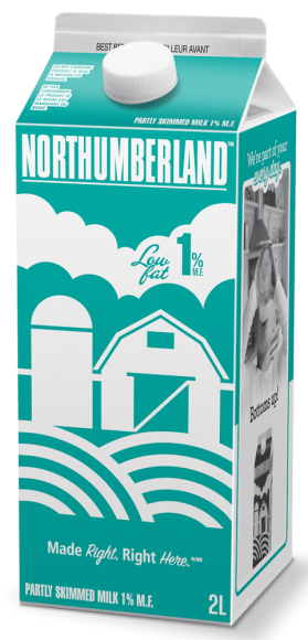 Northumberland 1% White Milk