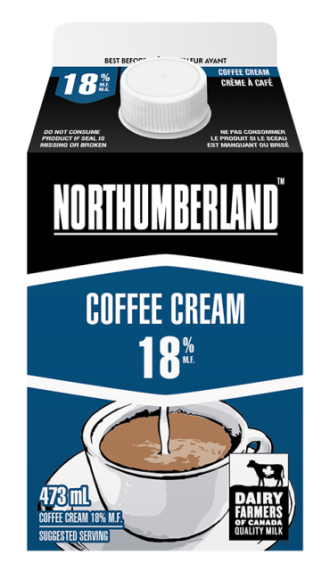 Crème à café 18 %