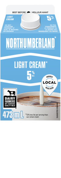 Northumberland 5% Light Coffee Cream