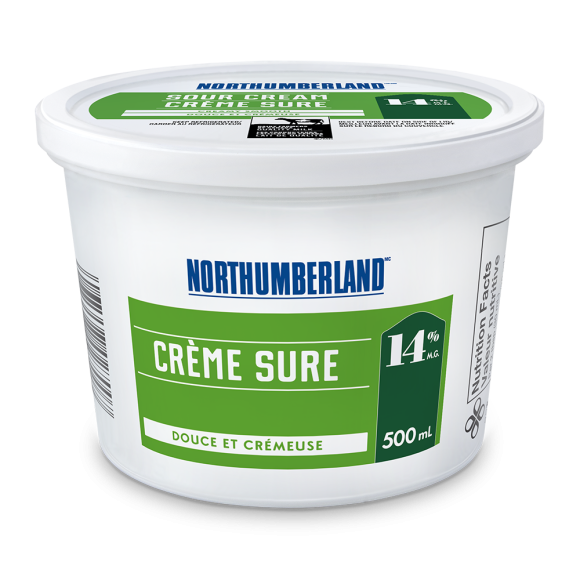 Crème sure régulière 14 % Northumberland