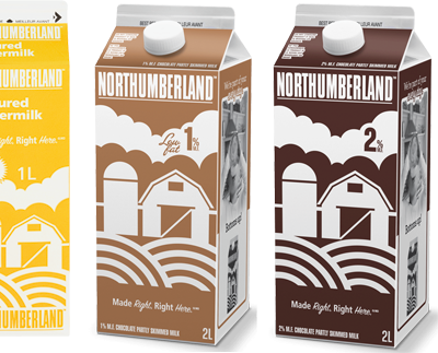 Northumberland Flavoured Milks