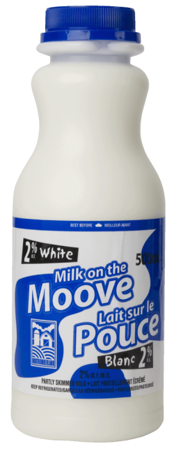 Lait blanc 2 % Northumberland 473 millilitres bouteille de plastique