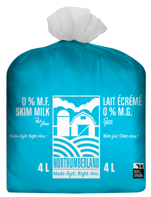 304 - Northumberland Skim White Milk 4L