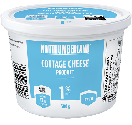 Northumberland 1% Cottage Cheese 500 grams Northumberland 1% Cottage Cheese 500 grams