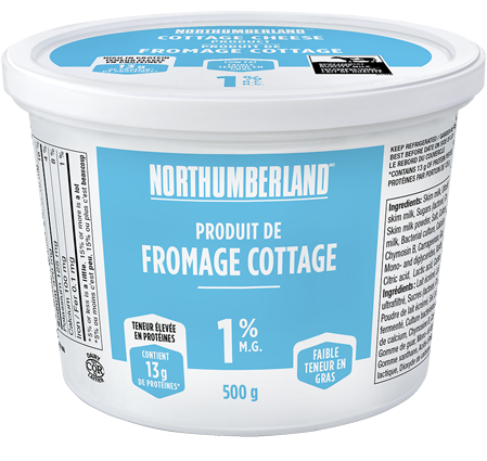 Fromage cottage 1 % Northumberland 500 grammes