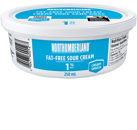 Northumberland Sour Cream 1% 250mL
