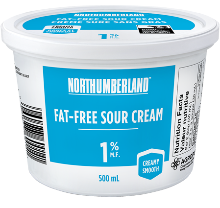 Northumberland Sour Cream 1% 500mL