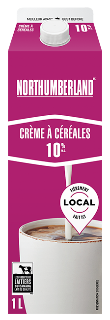 Crème à céréales 10% Northumberland 1L