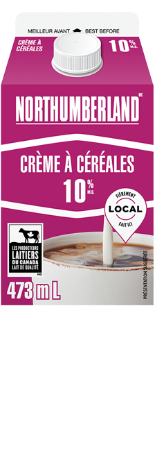 Crème à céréales 10% Northumberland 473 ml