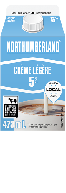 Northumberland 5% Crème légère