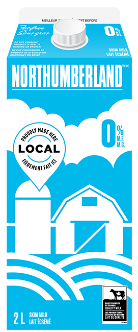 Northumberland Lait blanc écrémé 0% 2L