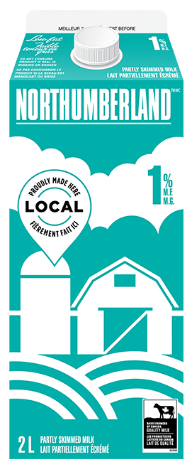 Northumberland Lait 1% 2L