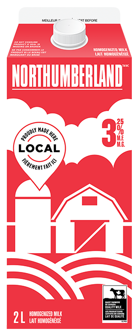 Northumberland 3.25% milk 2L