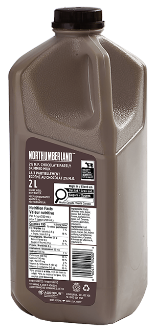 Northumberland 2% Chocolate milk 2L Jug